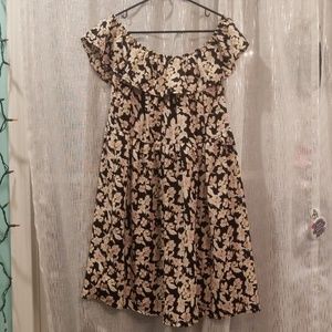 Off the shoulder dress